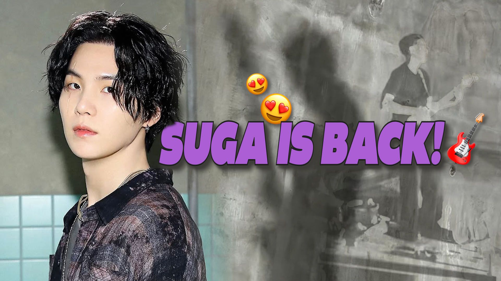 BTS’s SUGA returns to social media after nearly two years｜K1 ...