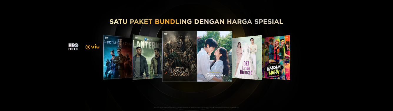 Paket Bundling HBO Max & Viu